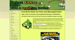 Desktop Screenshot of frohe-ernte.com