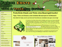 Tablet Screenshot of frohe-ernte.com